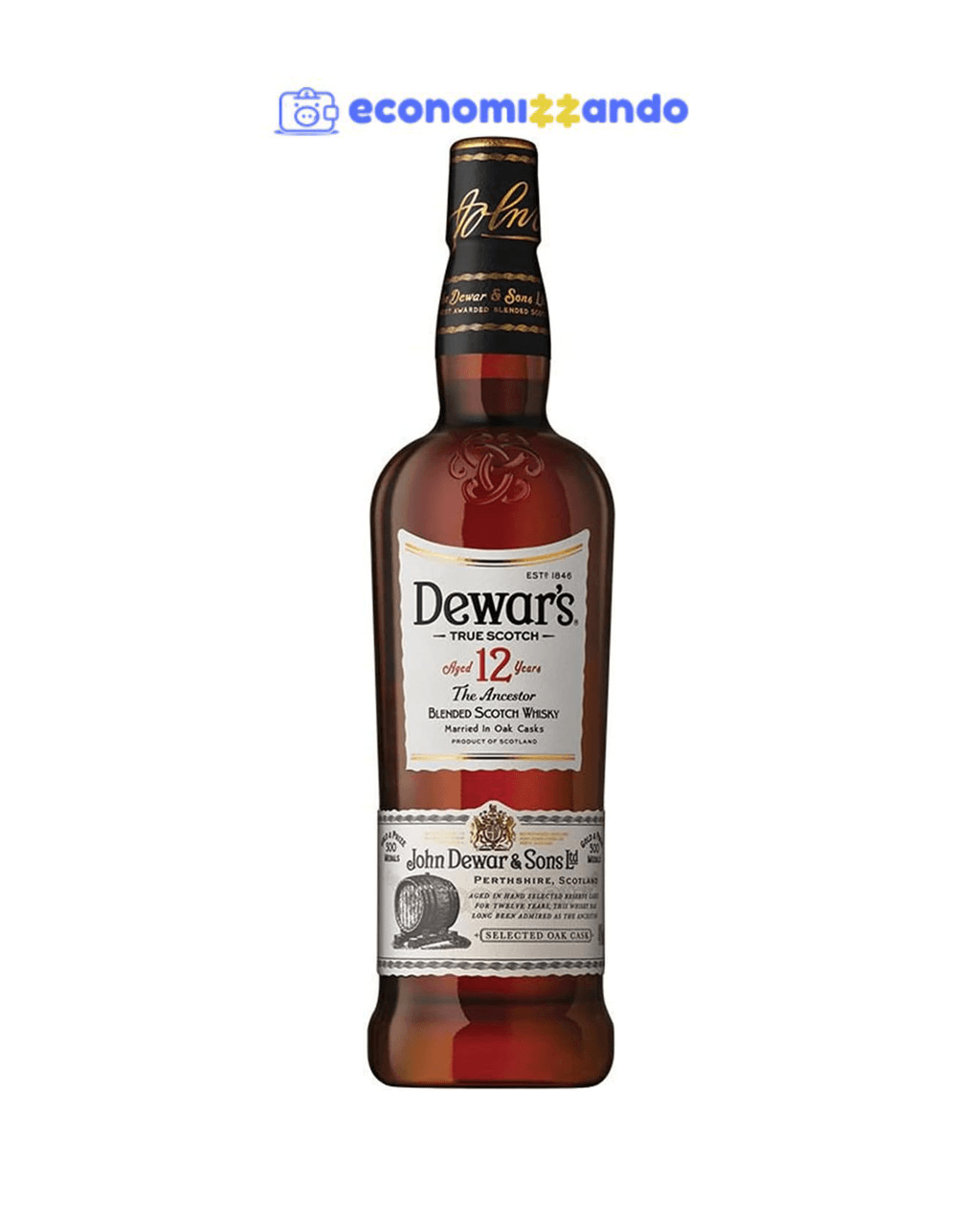 Whisky Dewars 12 anos 750ml