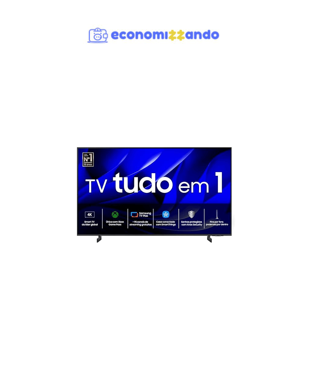 Samsung Smart Big TV 75" Crystal UHD 4K 75DU8000 