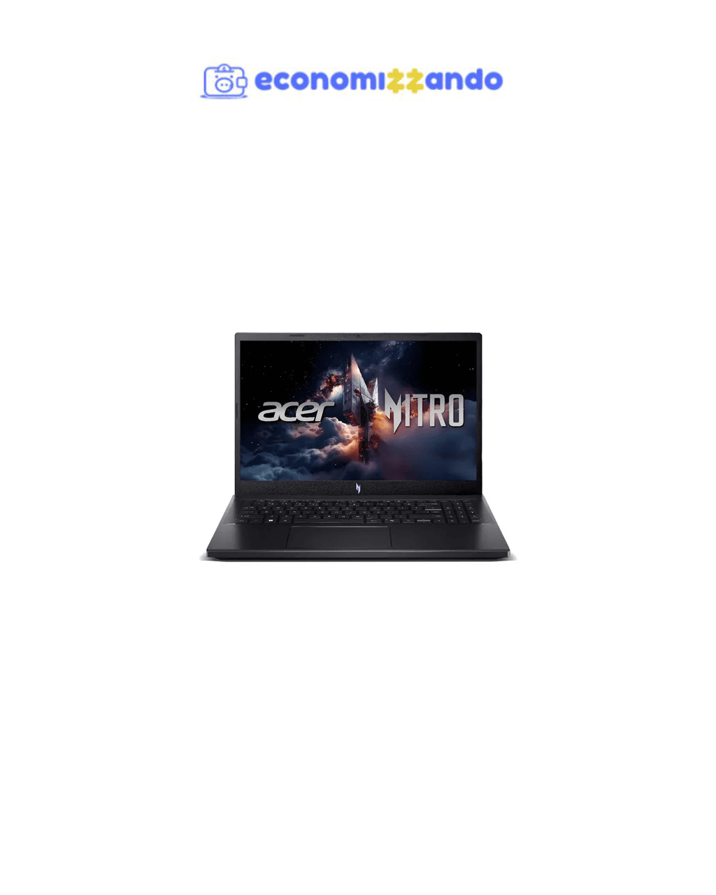 Notebook Gamer Acer Nitro 52vn Ci5 512 Ssd 16gb Ram Rtx4060 Preto