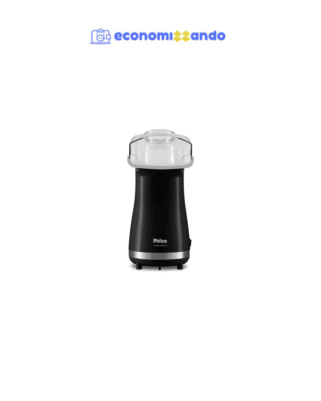 Pipoqueira Elétrica Sem Óleo Philco 1200w Ppie01a Cor Preto