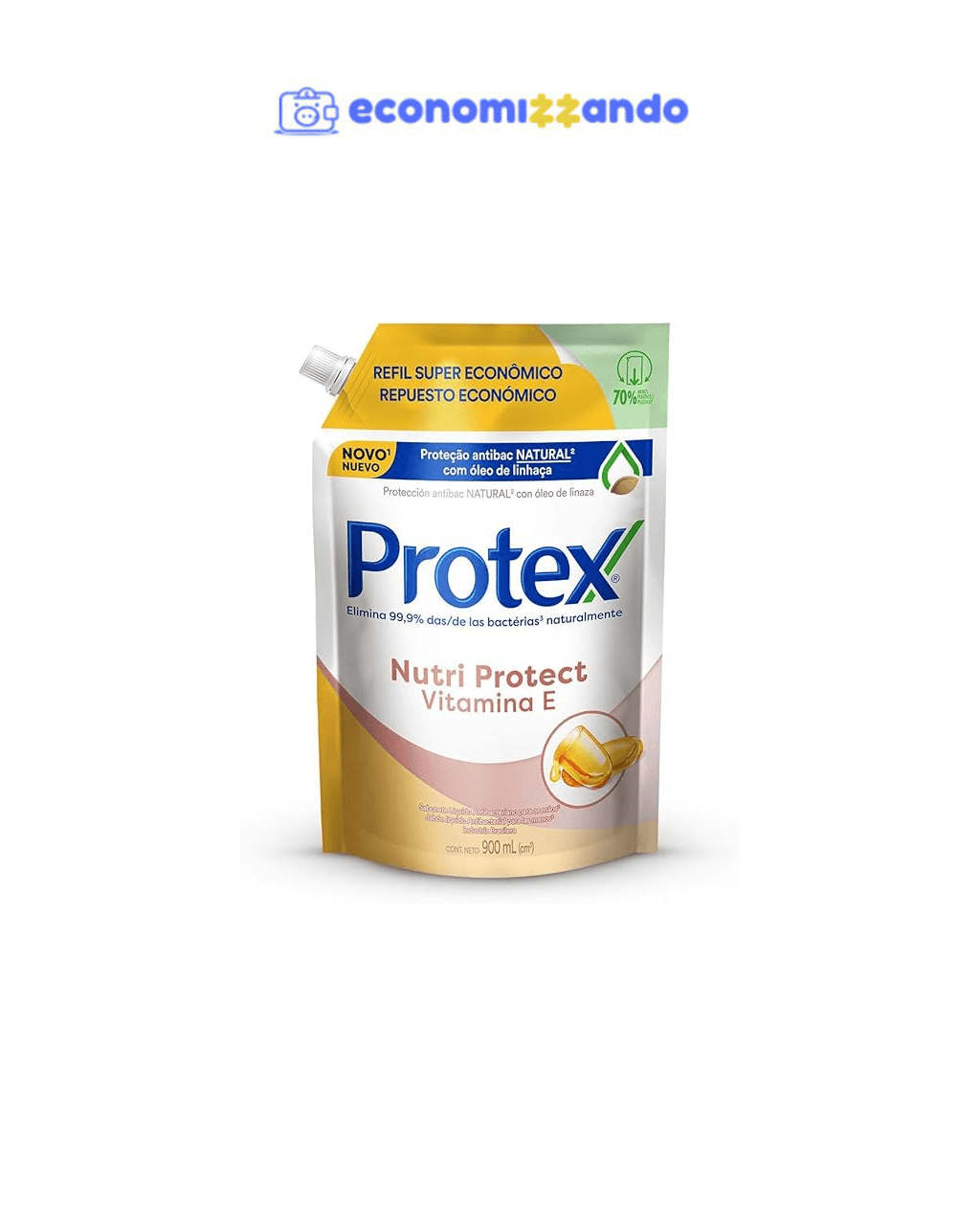 Sabonete Líquido Protex Nutri Protect Vitamina E 900ml