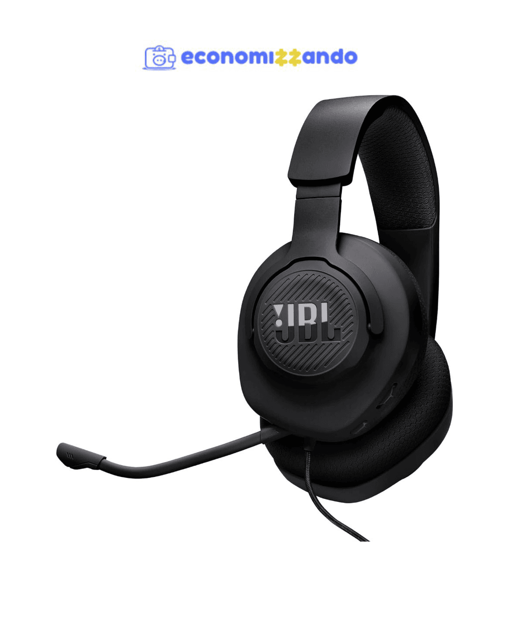 Headset Gamer JBL Quantum 100 M2 Preto