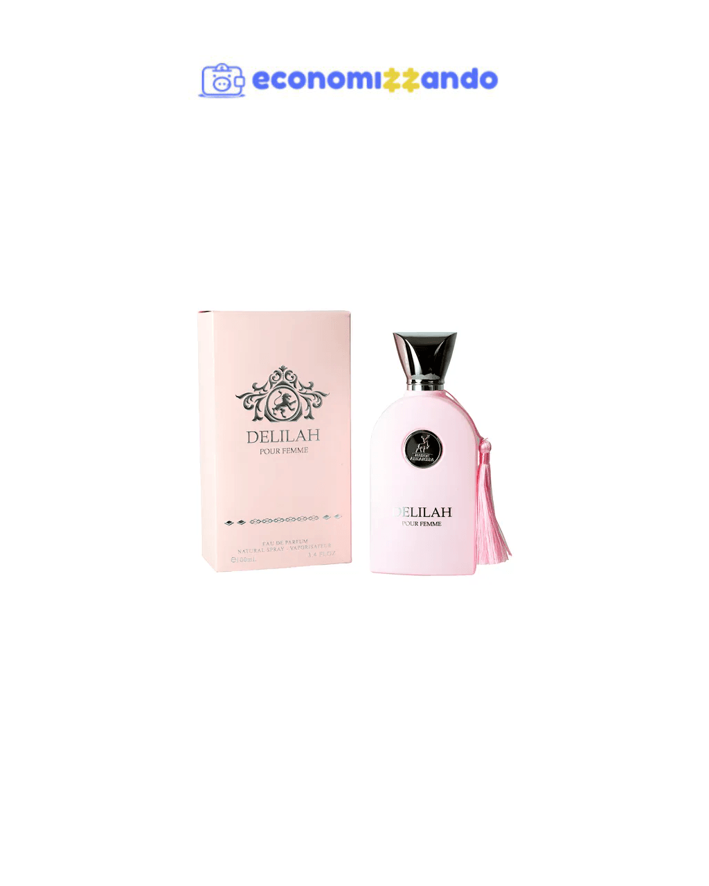 Perfume Árabe - Maison Alhambra Delilah Pour Femme 100ml (perfume Feminino Original)
