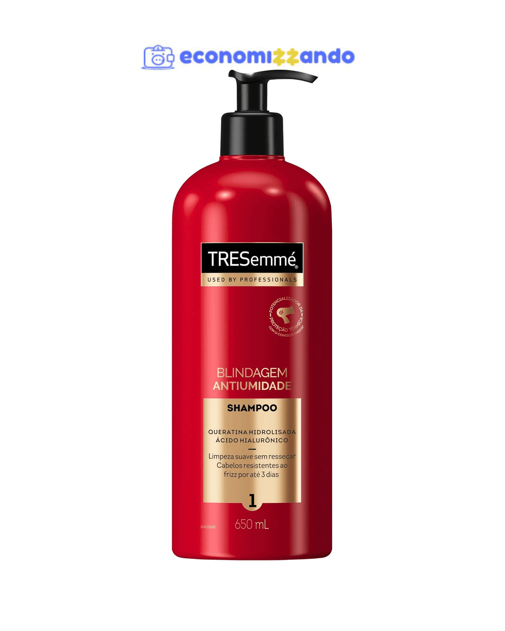 Tresemmé Shampoo Blindagem Antiumidade 650ml