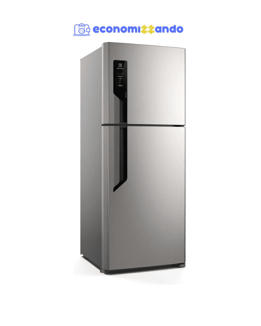 Geladeira Electrolux Frost Free 431L Efficient AutoSense Duplex Inox Look (TF70S) 
