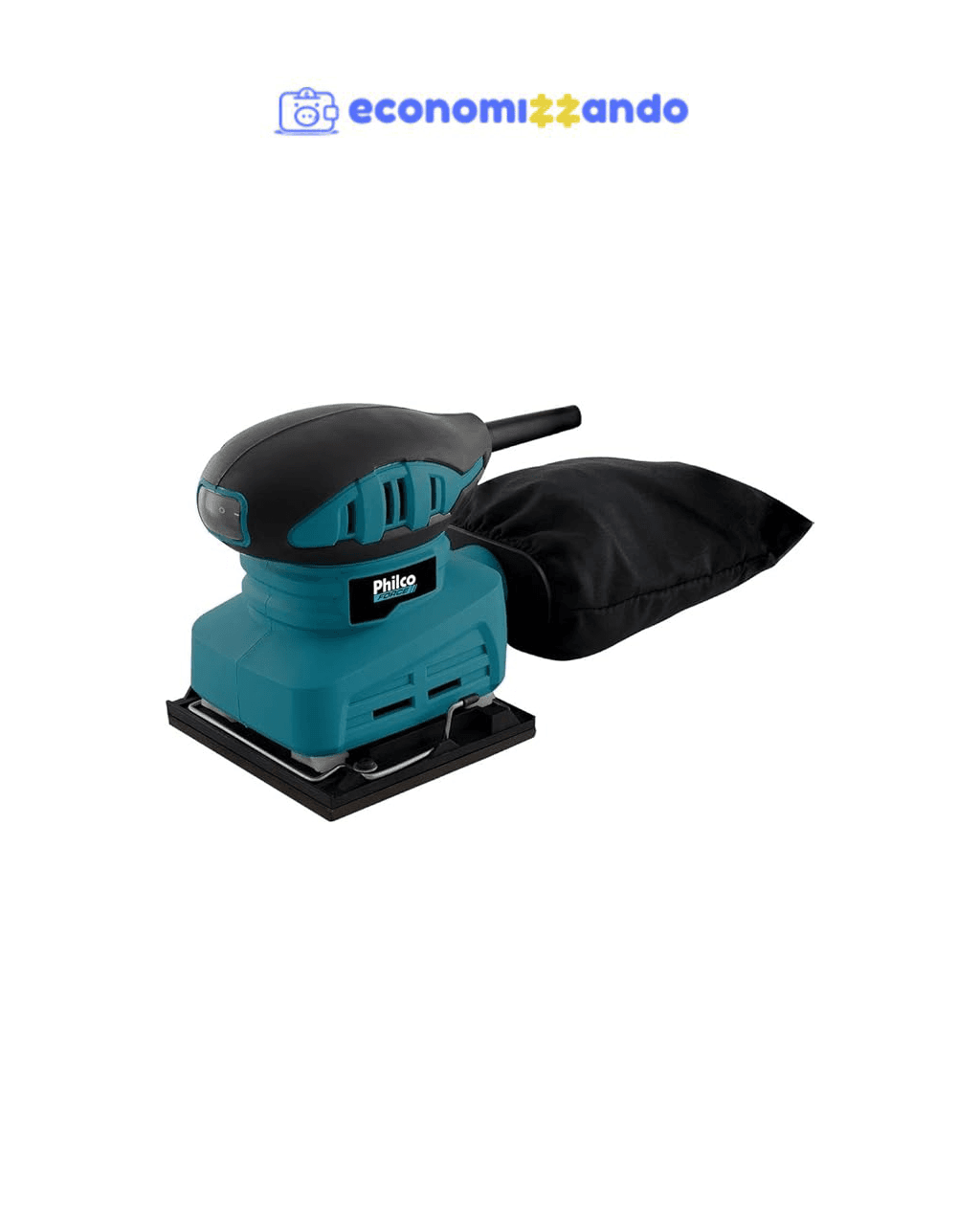 Lixadeira Plo01 220V, Philco, 220V 051102009, Azul/Preto