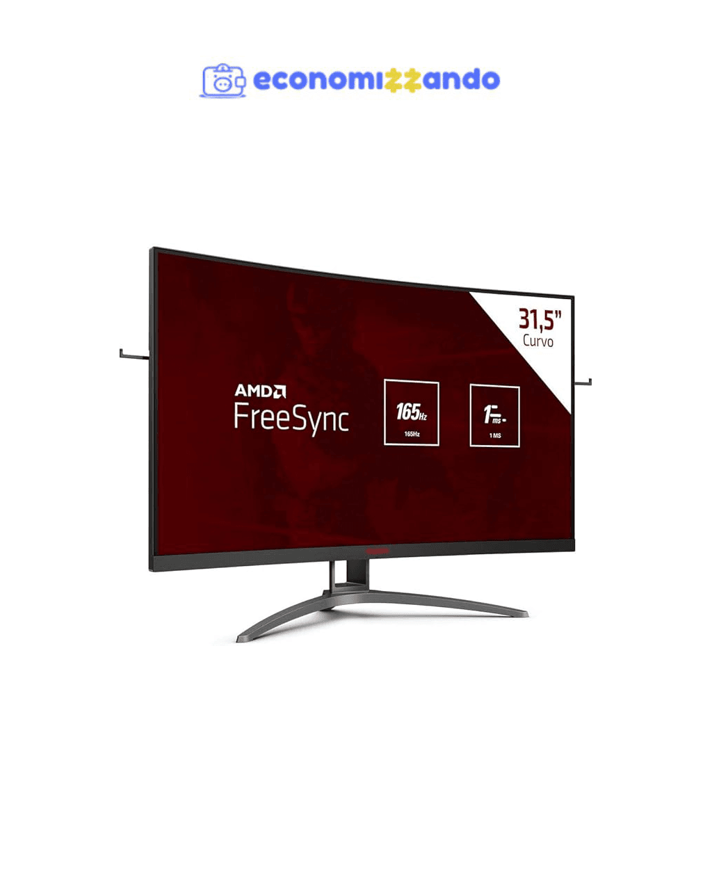 Monitor Gamer AOC Agon 32" Curvo 165Hz 1ms FreeSync AG323FCXE