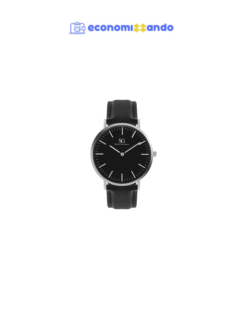 Relógio Saint Germain Murray Black Hill 40mm Cor Preto