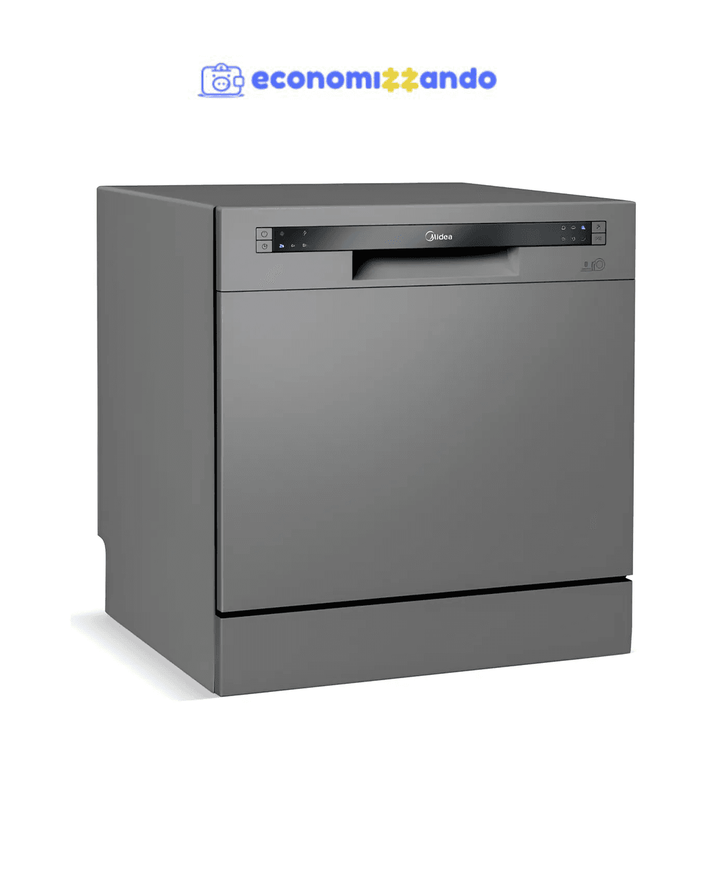 Lava Louças 8 Serviços Midea Cor Cinza