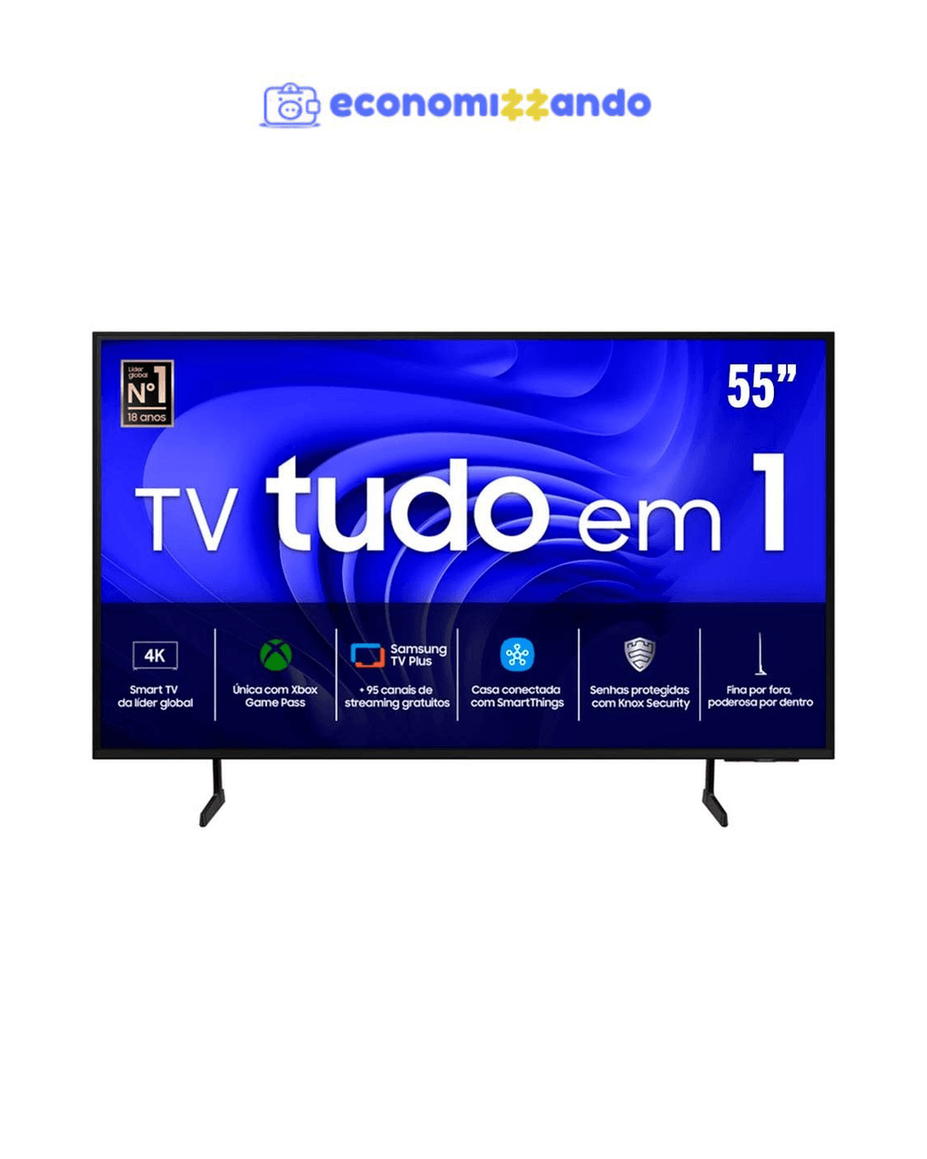 Smart TV 55 4K Samsung 55DU7700 LED