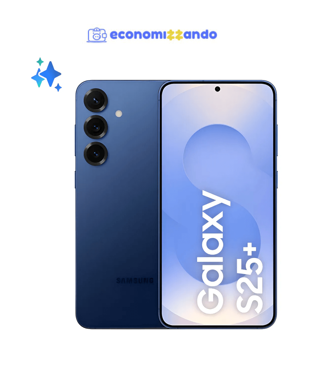 Samsung Galaxy S25  5g, 256gb, 12gb, Câmera Tripla - Azul marinho