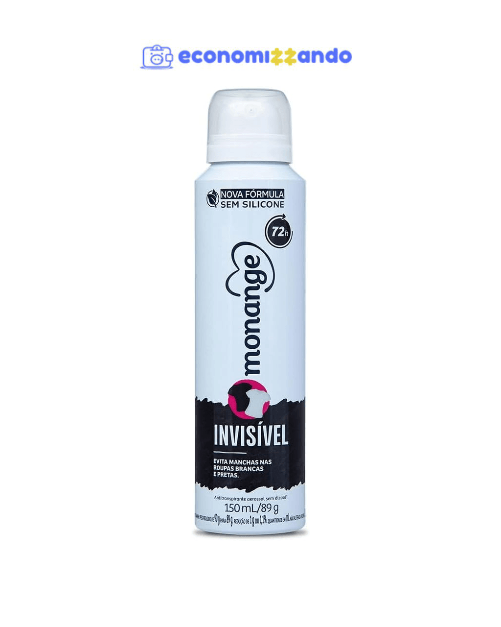 Coty - Desodorante Aero Monange 150Ml Invisivel