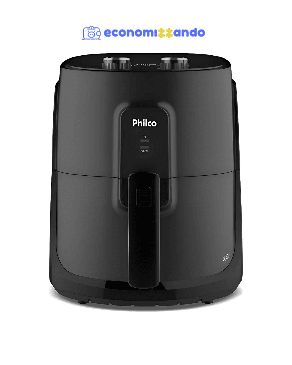 Air Fryer 5,5L Revestimento Redstone 1500W PAF55B Philco, 127 V