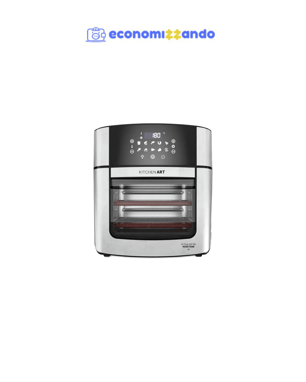 Air Fryer Kitchen Art 16l 4 Em 1 Espeto Rotisserie Kaf16a - 127V