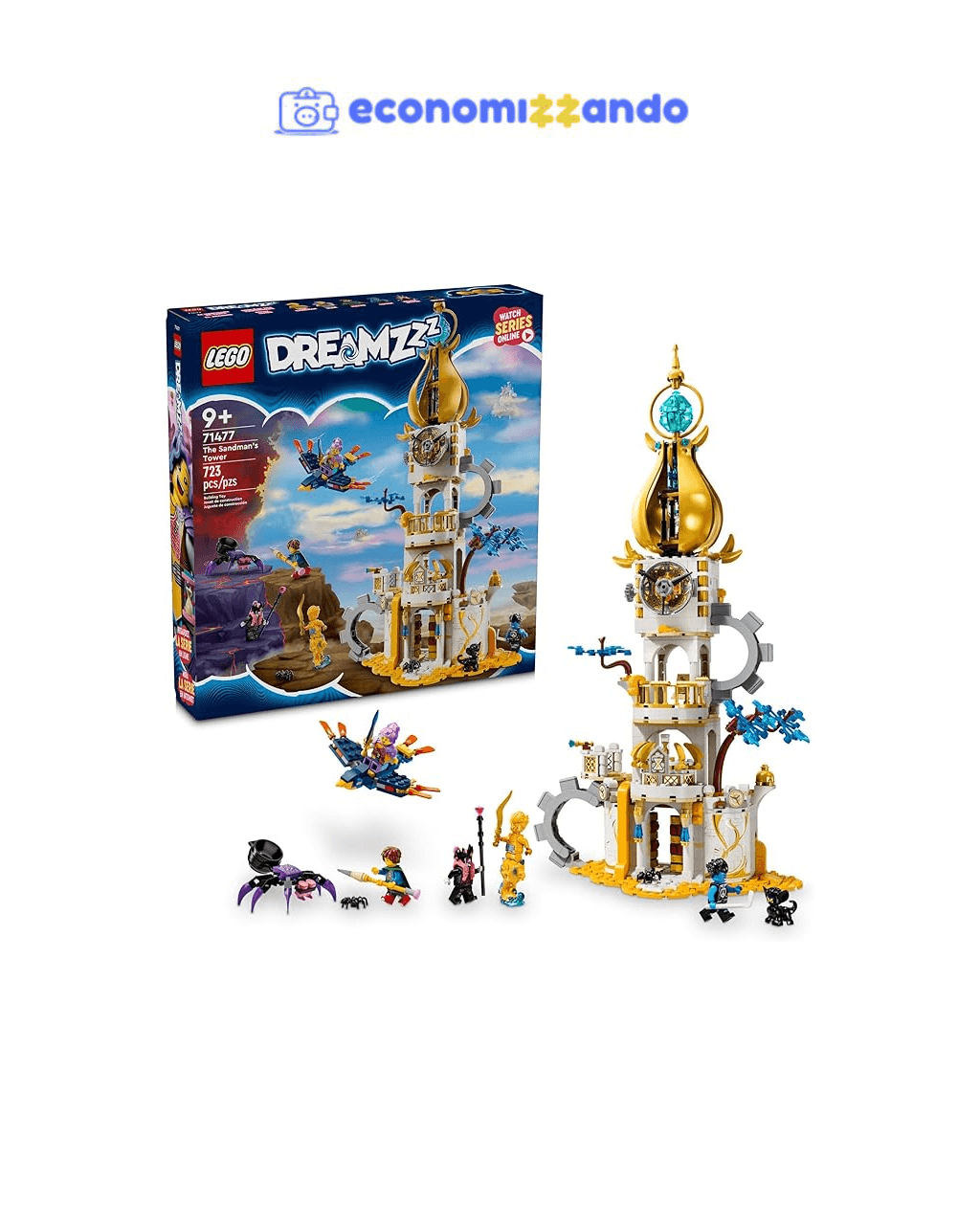 LEGO Set DREAMZzz 71477 A Torre do Homem Areia 723 peças