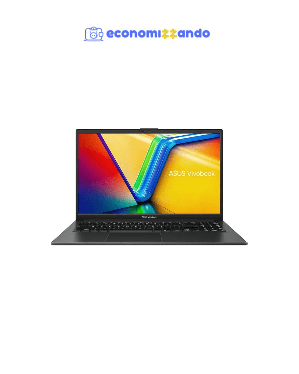 Notebook ASUS VivoBook Go 15, AMD RYZEN 5 7520U, 8GB, 512GB SSD, W11 Home, Tela 15,60" FHD, Mixed Black - E1504FA-NJ836W