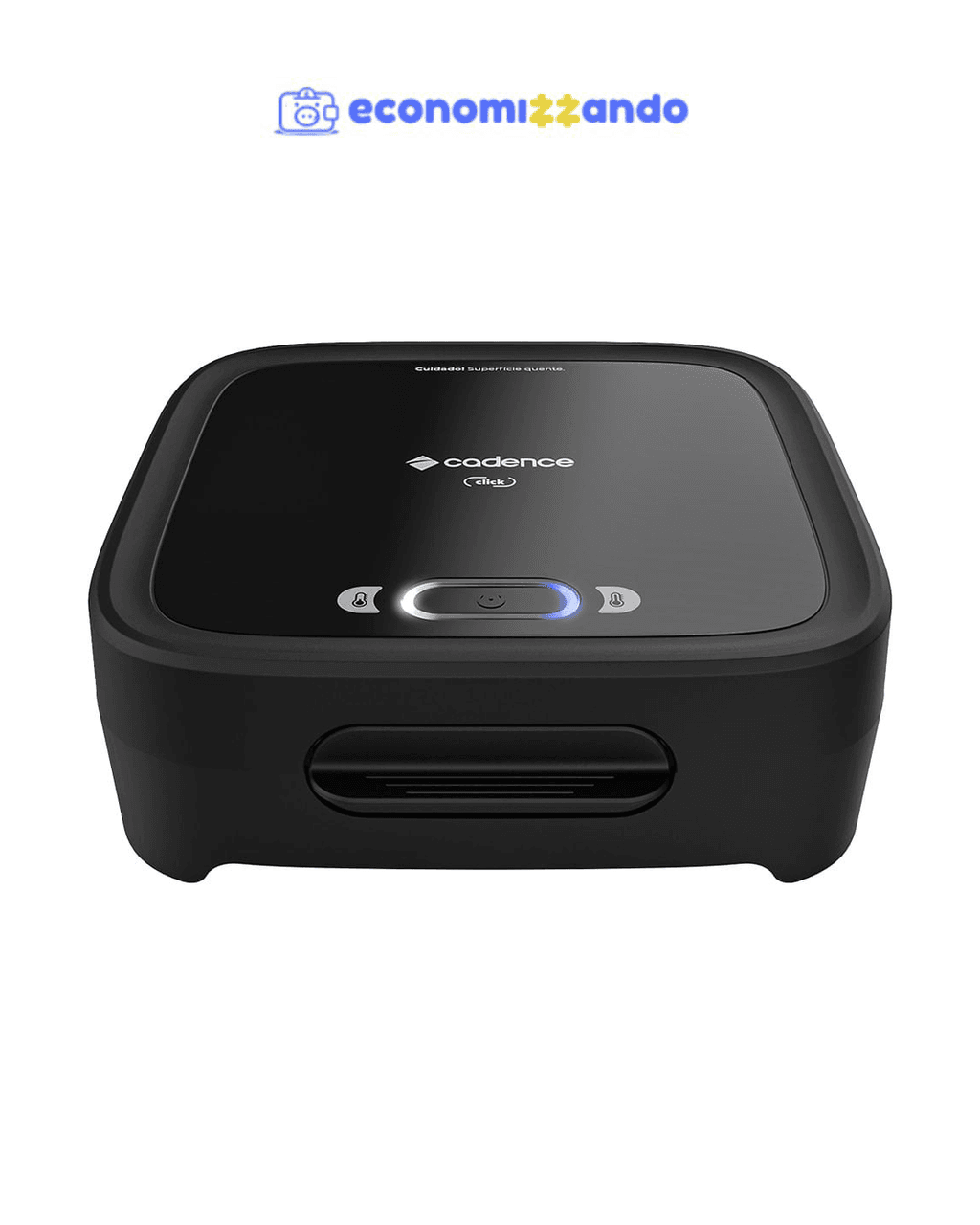 Sanduicheira e Grill Cadence Click SAN400 Preta - 750W 220V