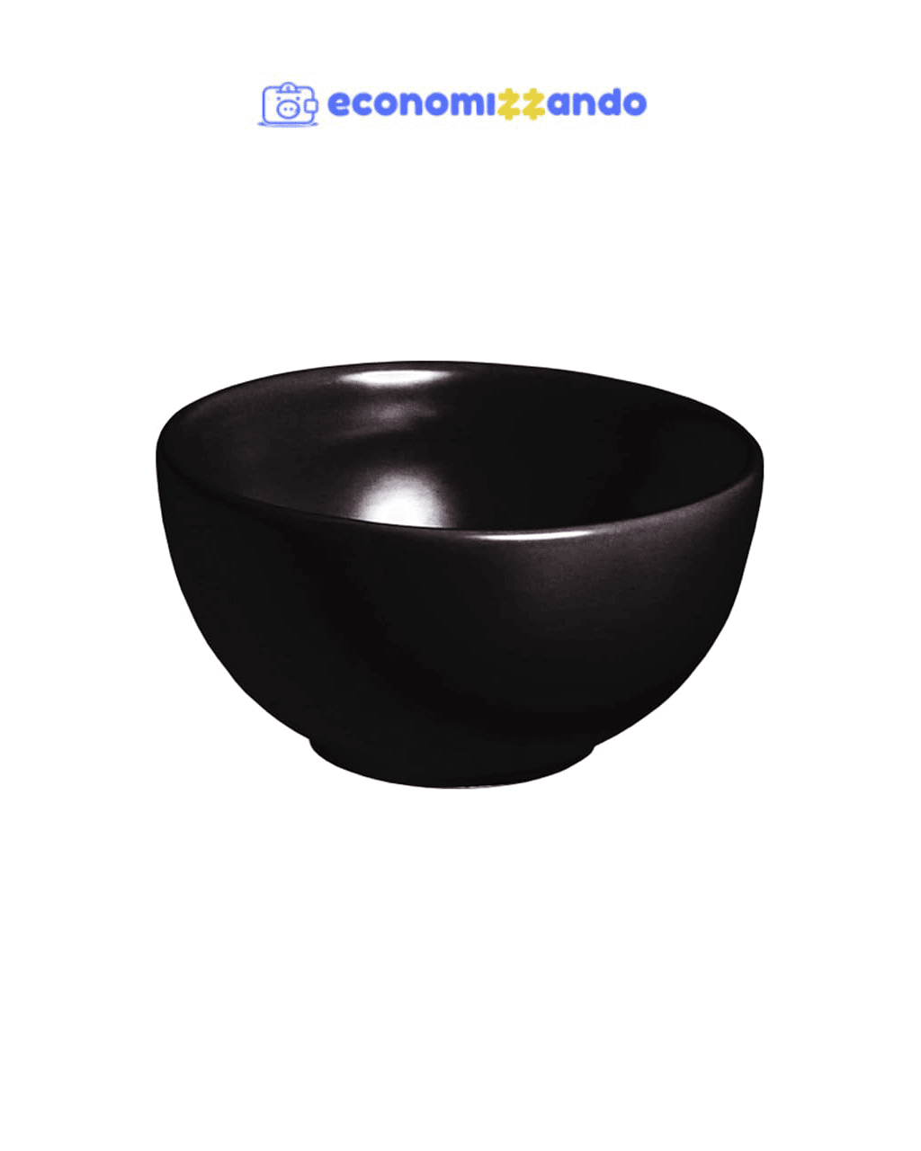 Conjunto C/ 6 Bowl Preto Acetinado