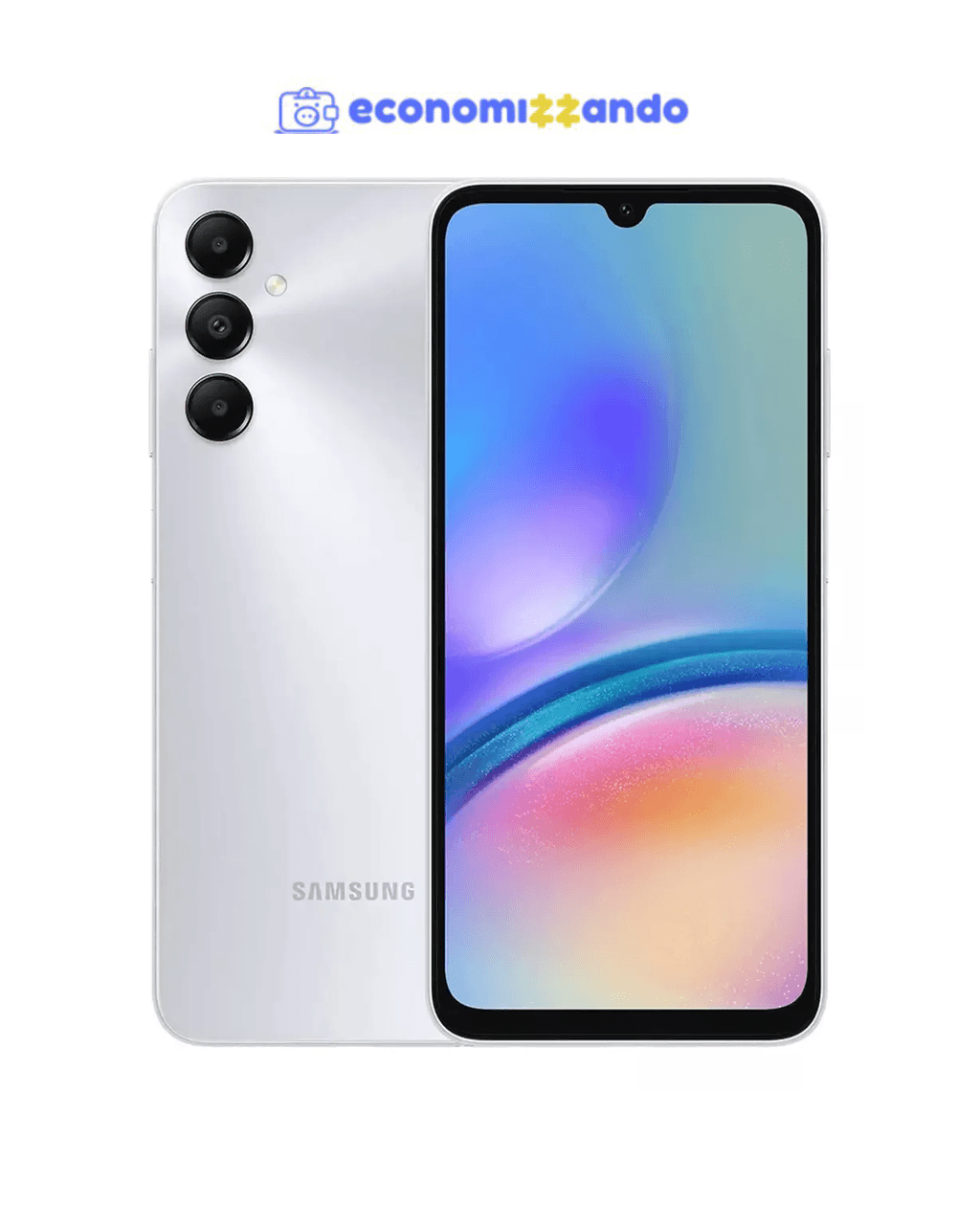 Samsung Galaxy A05s 128 GB Dual SIM Tela Infinita de 6,7'' Cor Prata 6 GB RAM