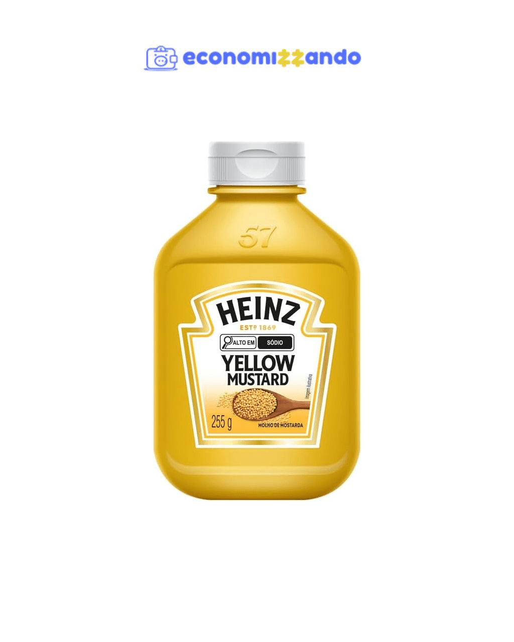 Mostarda Heinz Tradicional 255g