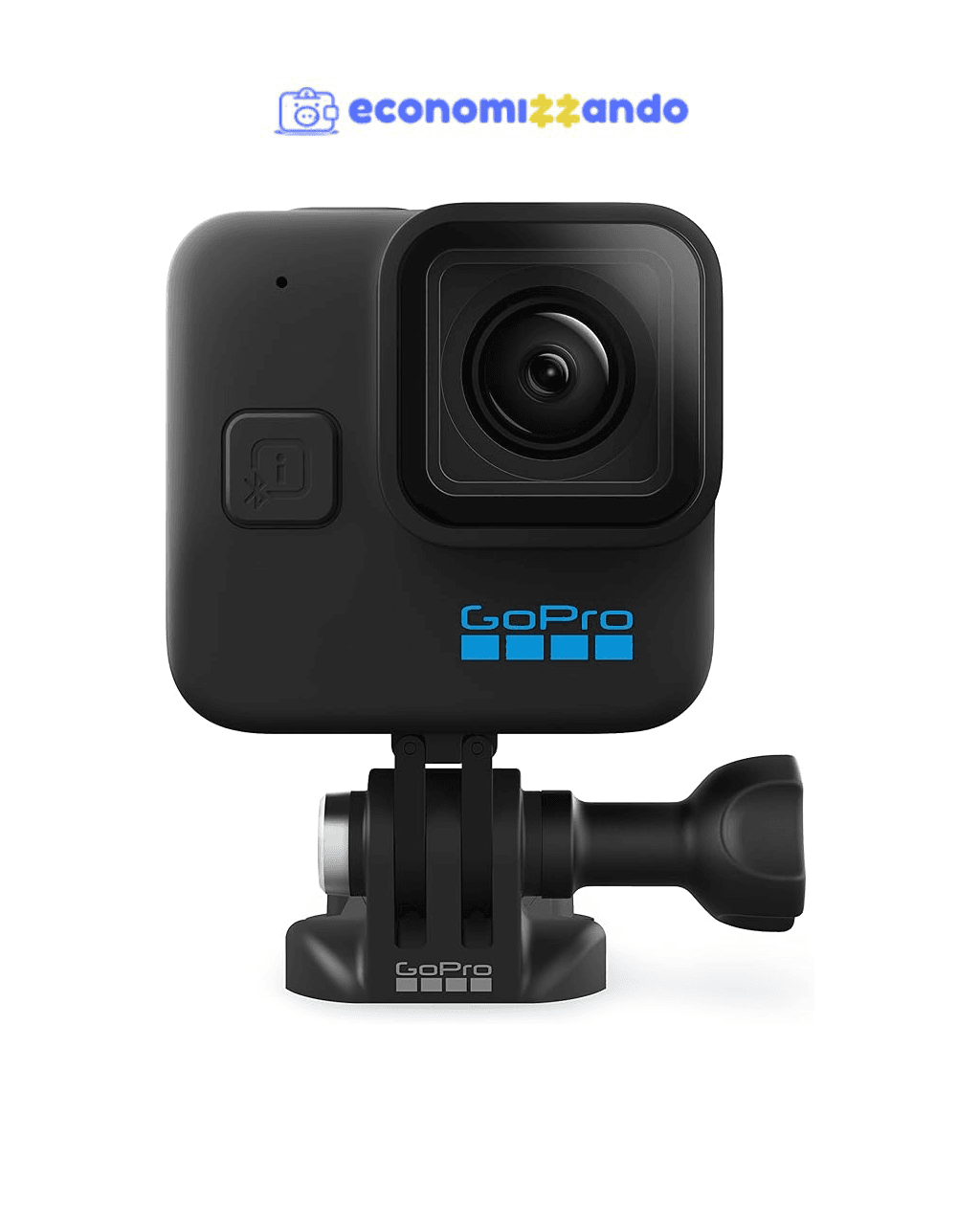 GoPro HERO11 Black Mini - Câmera de Ação Compacta à prova d'água 10m, Vídeo Ultra HD 5.3K60, Captura de quadros de 24,7MP, Transmissão ao vivo 1080p, Hypersmooth 5.0, TimeWarp 3.0 em 5.3k