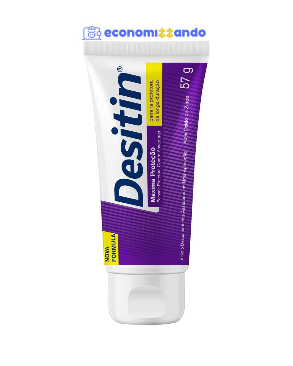Desitin Creme Preventivo de Assaduras Máxima Proteção, 57g