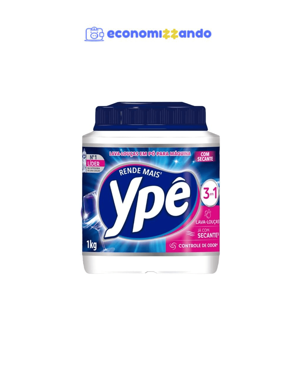 Ypê Detergente em Pó para Máquina 1Kg