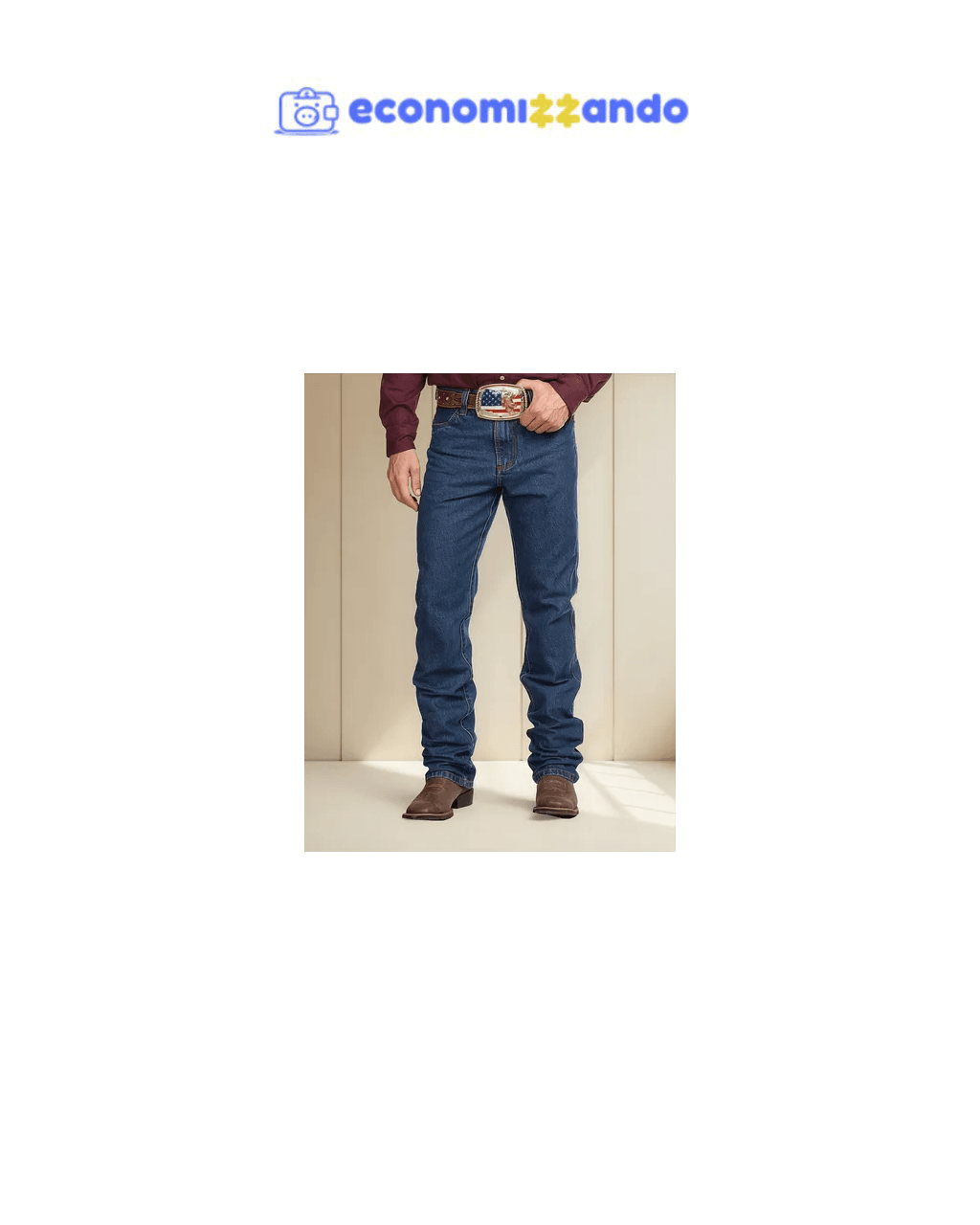 Calça Jeans Masculina Azul De Serviço Trabalho Reforçada (36 ao 46)