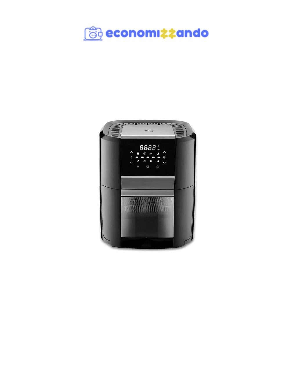 Fritadeira Elétrica Air Fryer Oven HQ 12 Litros 1700W Preto RA 015 - 127V