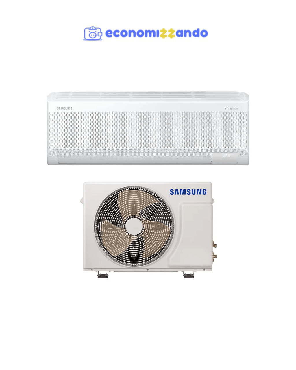 Ar-condicionado Split Samsung Inverter Windfree Ai 12.000 Btus Frio Sem Vento Ar12dyfaawknaz