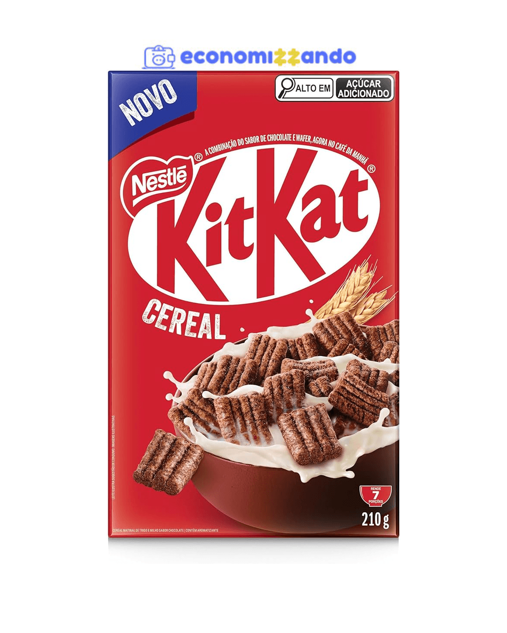 Cereal Matinal Chocolate Kitkat Caixa 210g