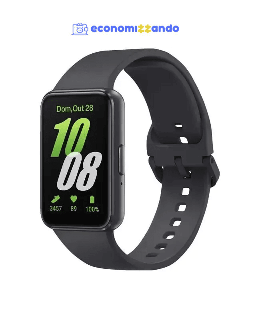 Relógio Smartwatch Galaxy Fit3 R390NZAAZTO Samsung