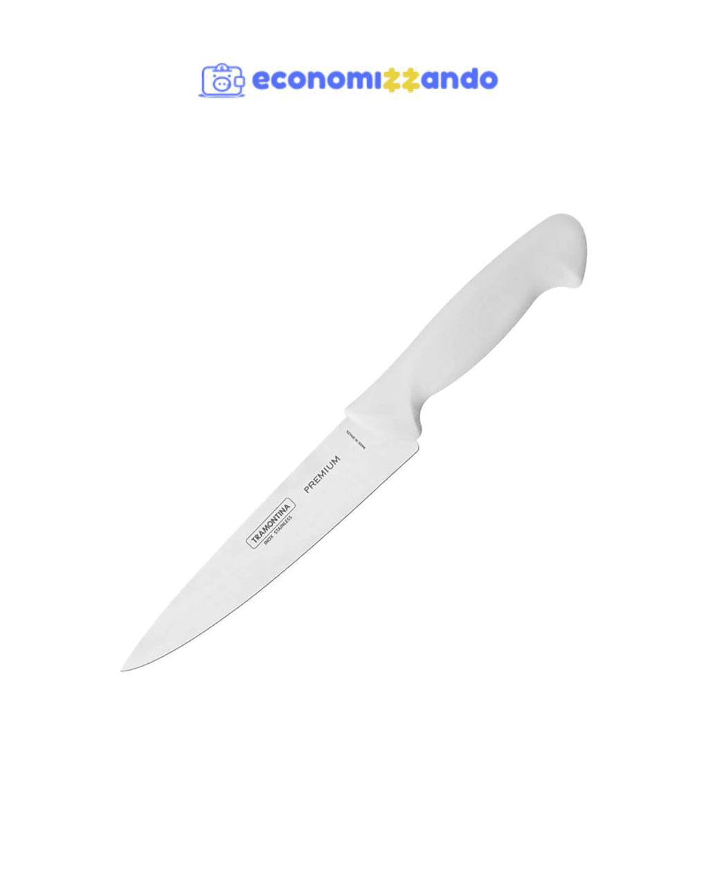 Faca Para Carne 6", Tramontina, Premium 24472186, Branco