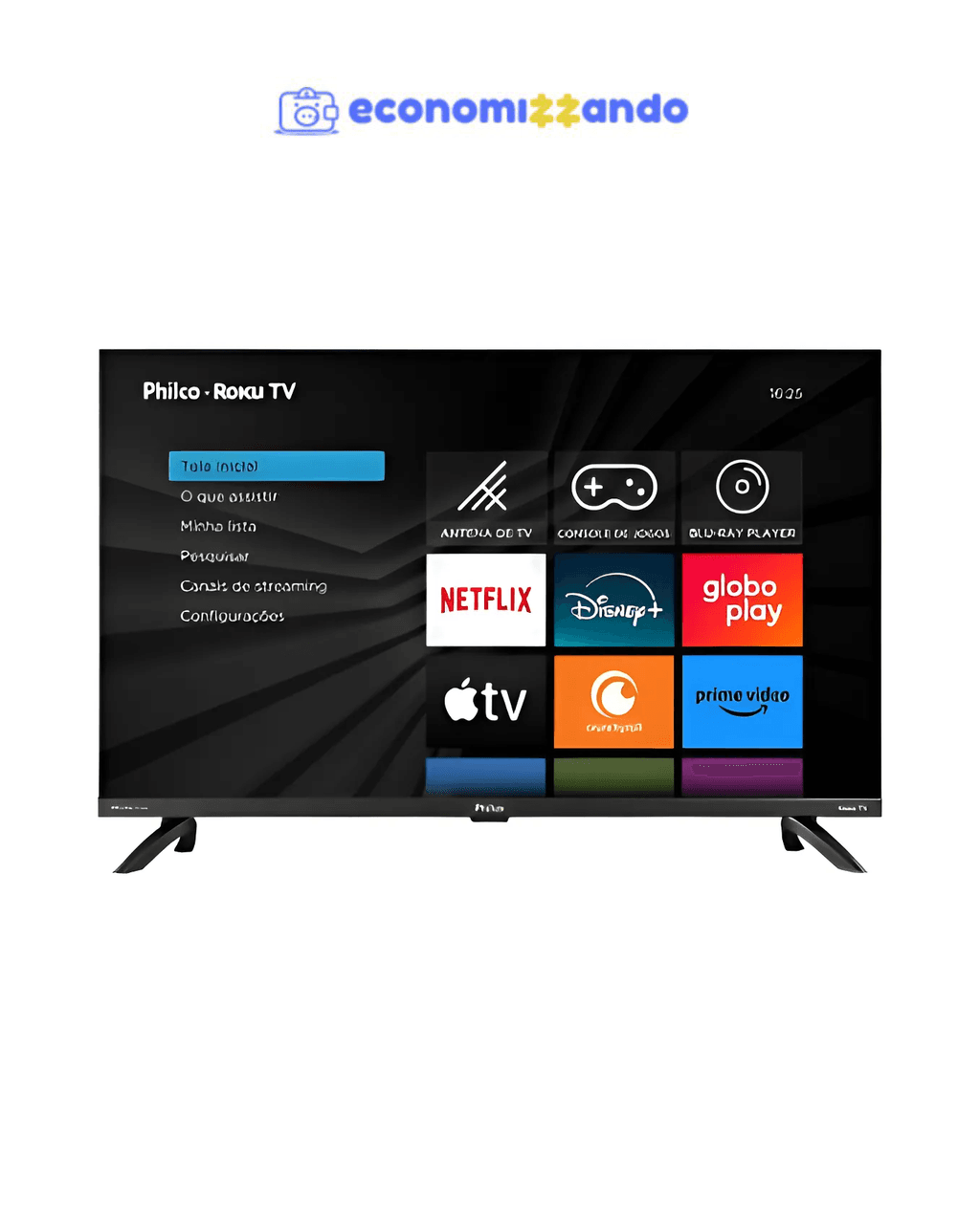 Smart Tv Ptv32g7pr2cgb 32 Polegadas Led Roku Cinza Philco