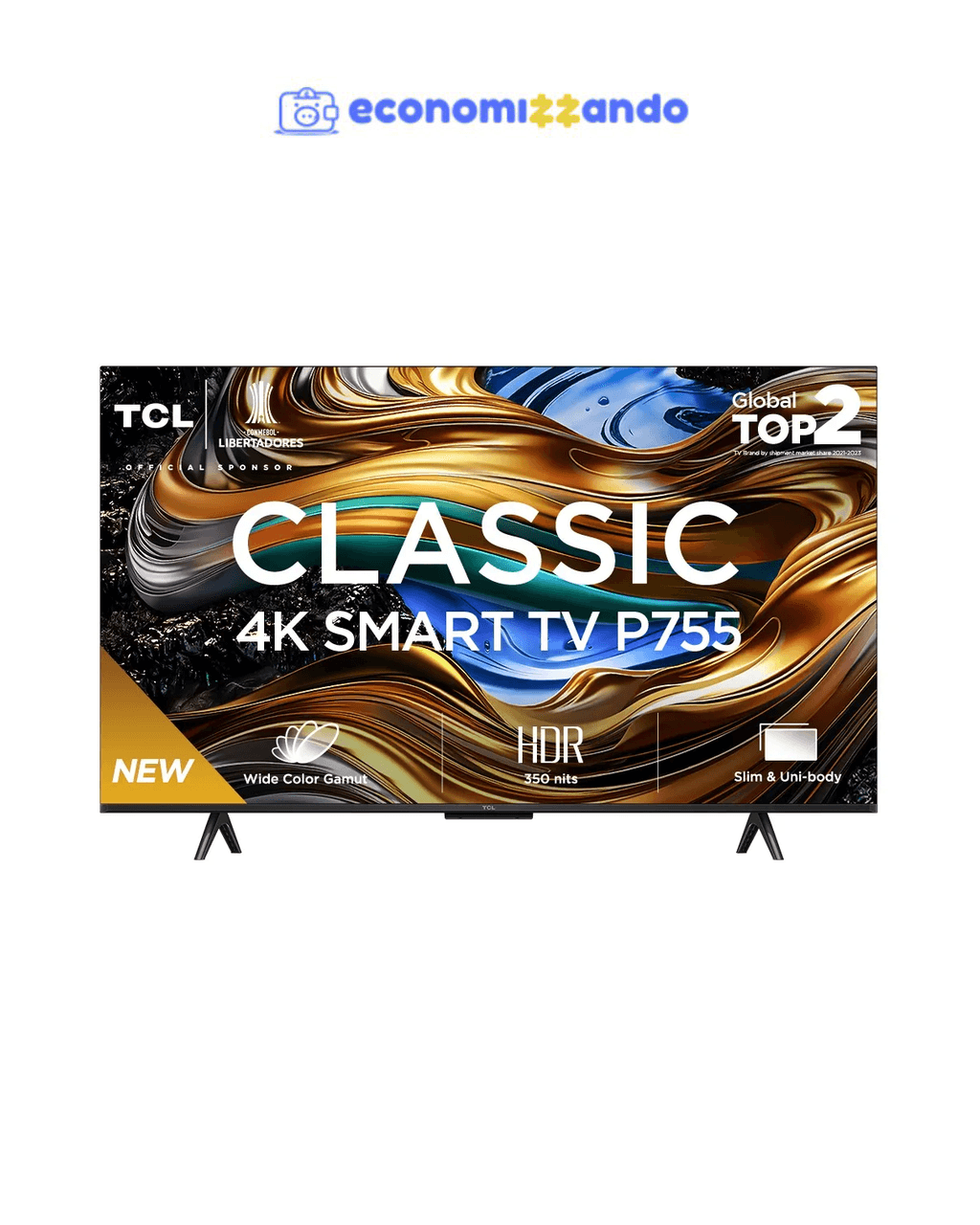 TCL LED SMART TV 50” P755 4K UHD GOOGLE TV