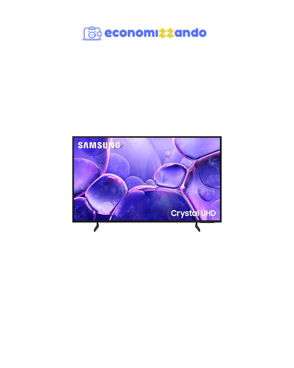 Samsung Smart TV 50" Crystal UHD 4K U8100F 2025