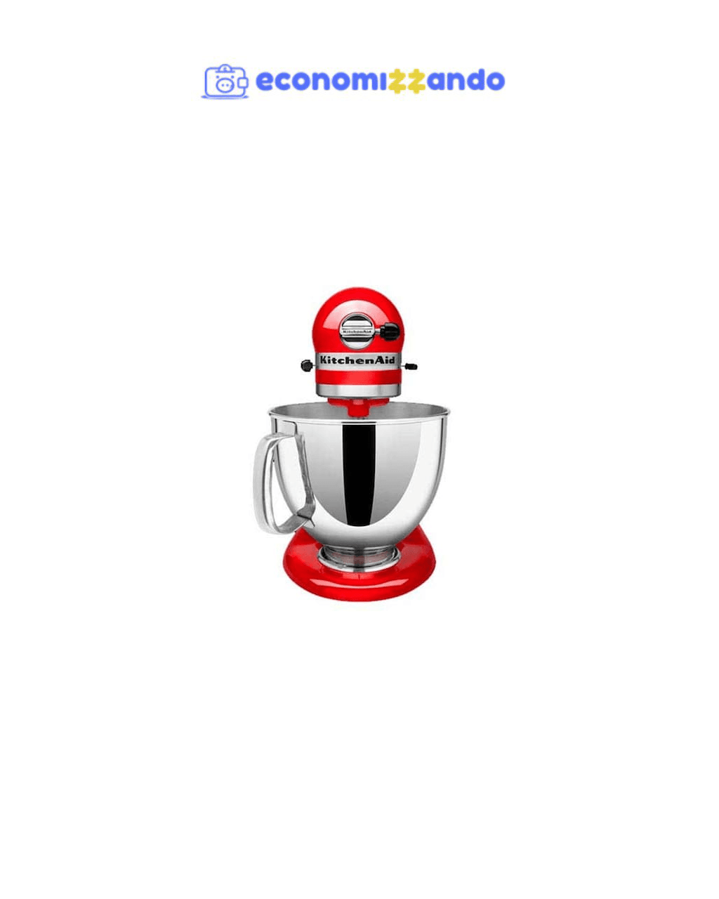 Batedeira Kitchenaid Artesian Empire Red 110V - 220V