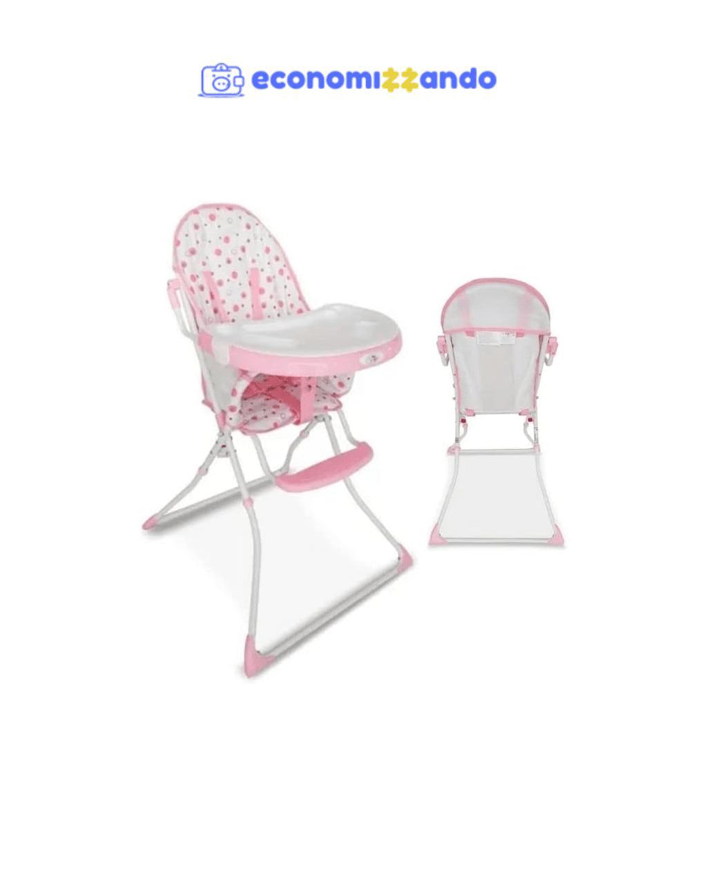 Cadeira Alimentação Flash Baby Style (Rosa)