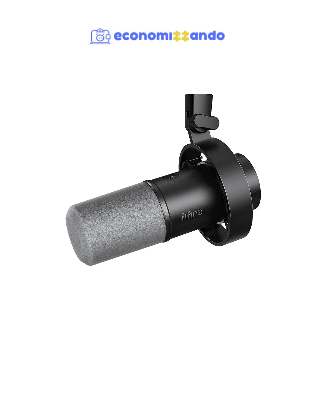 FIFINE Microfone dinâmico XLR/USB para PC - K688