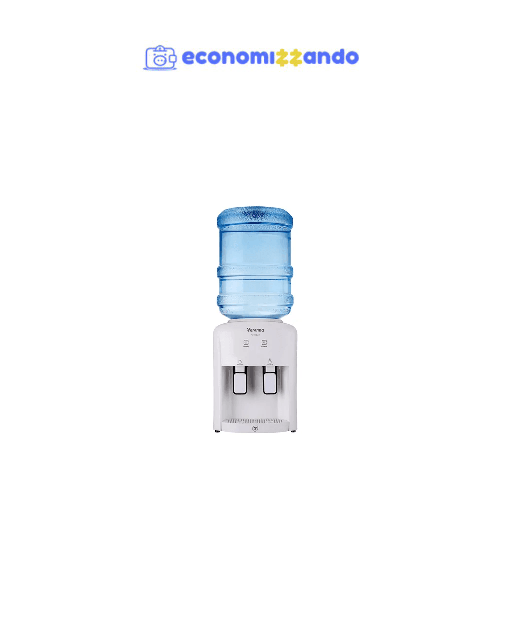 Bebedouro Refrigerado Eletrônico Veronna BE200 Agua Gelada Cor Branco