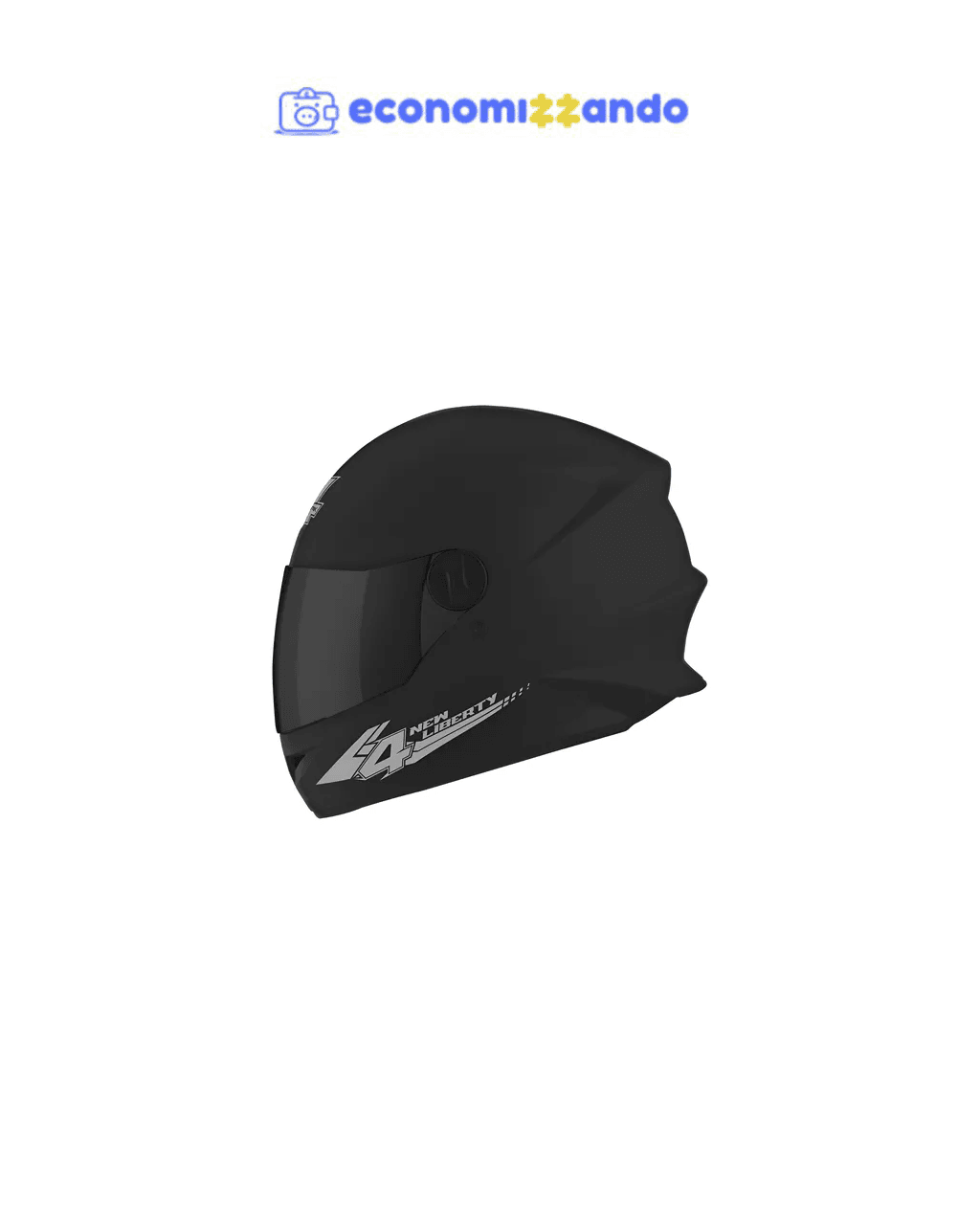 Capacete Fechado Pro Tork Com Viseira Fumê New Liberty 4 Nfe