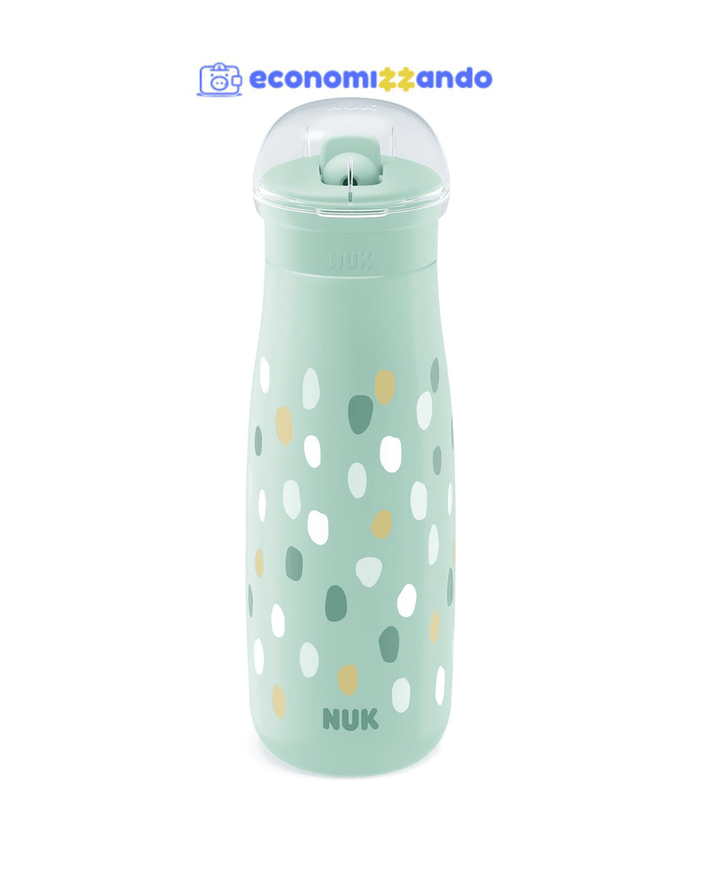 Copo NUK Mini-Me Flip 500ml 2 em 1 – Verde