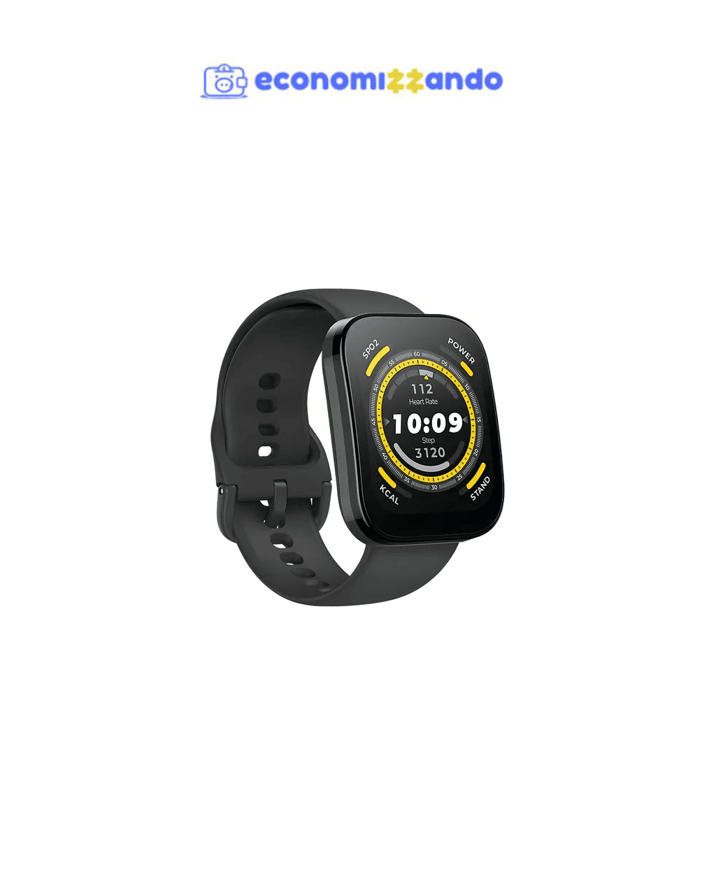 Relógio Smartwatch Amazfit Bip 5 A2215 Preto Com Alexa Gps