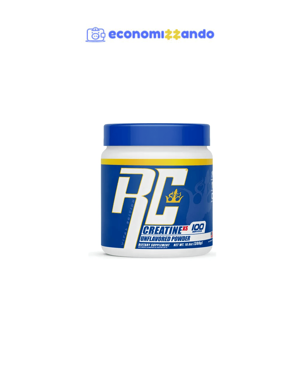 Creatina Monohidratada Ronnie Coleman 100% Pura 300g