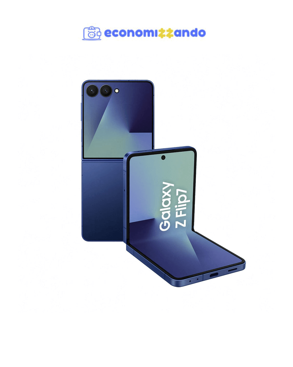Celular Samsung Galaxy Z Flip7 5G, 512GB, 12GB RAM, 6.9", Câmera Dupla 50MP, Galaxy AI