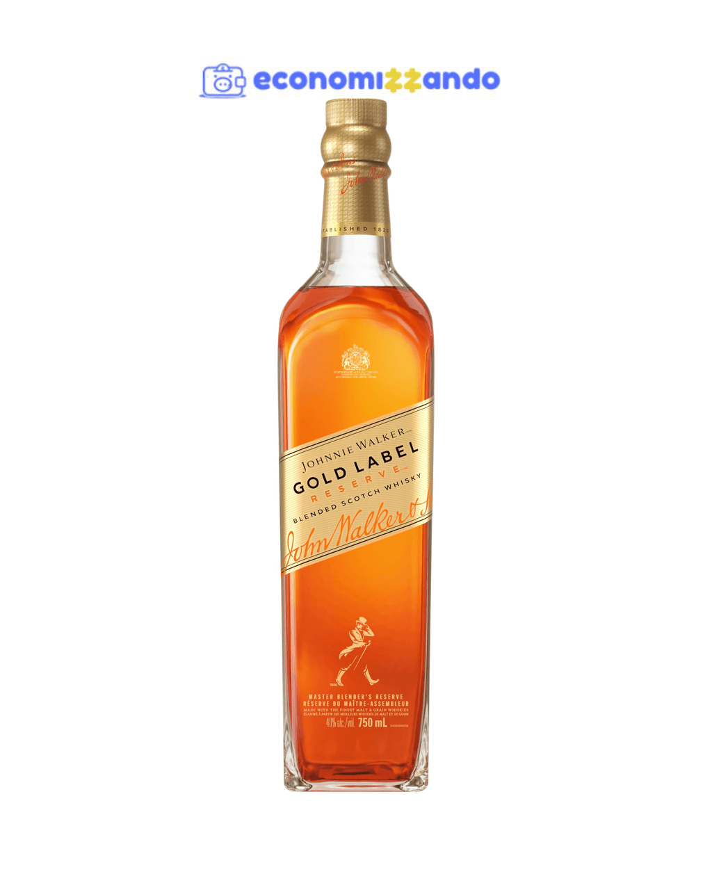 Whisky Johnnie Walker Gold Label 750ml