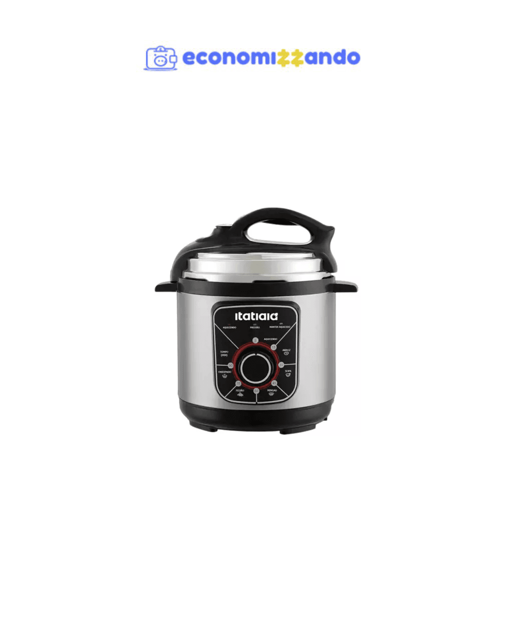 Panela De Pressão Elétrica Itatiaia Essencial 3 Litros Inox - 110V