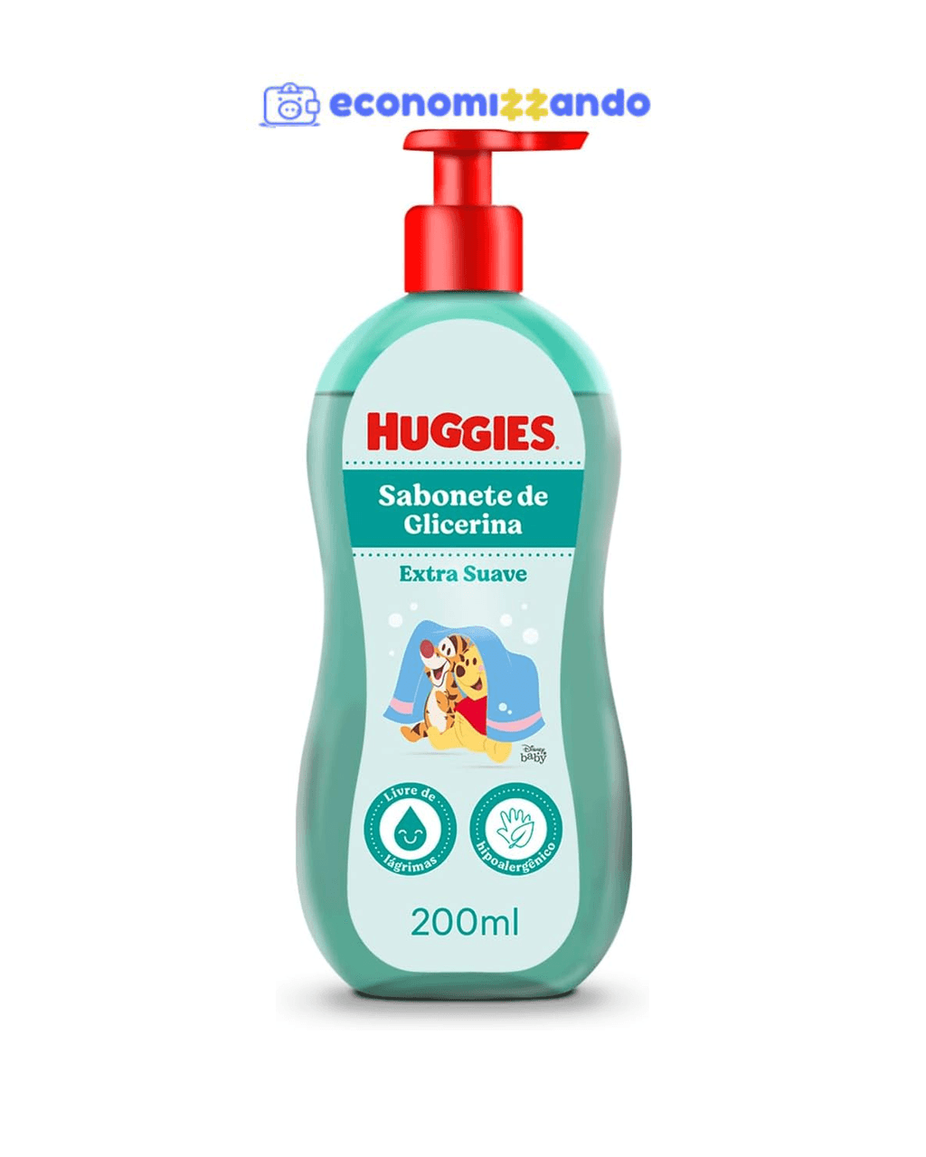 Huggies Extra Suave - Sabonete Líquido, 200ml