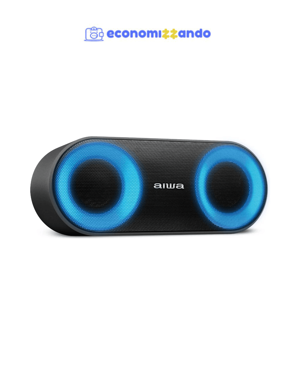 Aiwa AWS-SP-01 Caixa De Som Speaker Bluetooth Cor Preto Aiwa