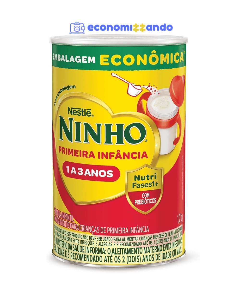 Ninho Fases 1 - Fórmula Infantil, 1.2 kg (Pacote de 1)